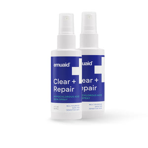 EMUAID® Clear + Repair - Hypochlorous Acid Skin Spray 2x Bundle