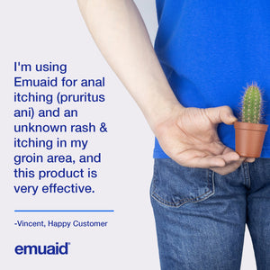 EMUAID® - Fast Acting Relief for Anal Itching